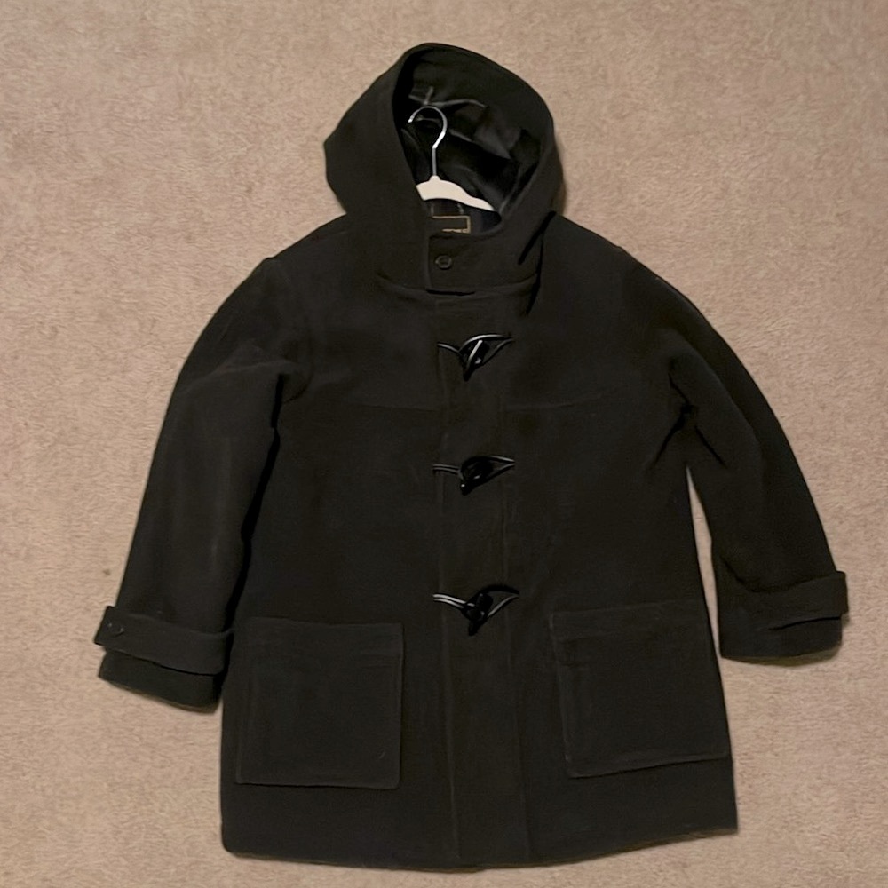 S. Rothschild hooded gray size 10 wool coat in like new condition.